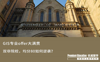 【雙非逆襲】雙非院校，均分80申請(qǐng)GIS專業(yè)offer大滿貫